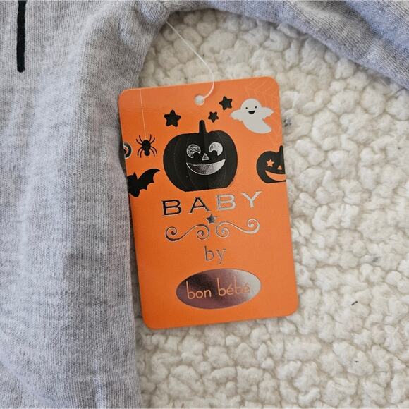 Baby by bon bebe "I love my mummy" grey longsleeve outfit with snaps size 6-9mos - Picture 2 of 6